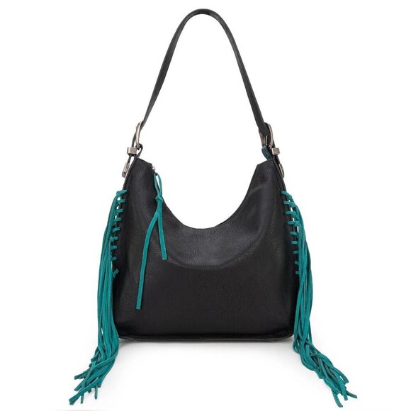 Montana West Floral Tooled Concealed Carry Hobo - Picture 9 of 16